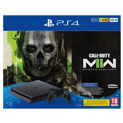 PlayStation 4 Slim 500GB fekete konzol + Call of Duty Modern Warfare 2 PlayStation 4 Slim 500GB fekete konzol + Call of Duty Modern Warfare 2