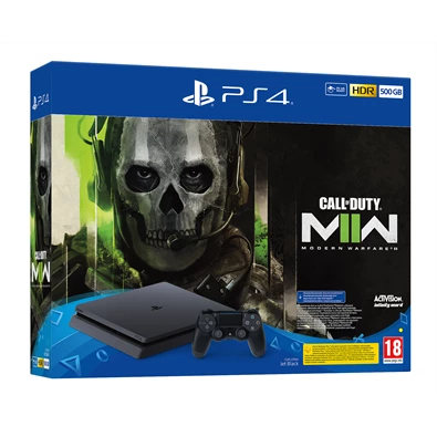 PlayStation 4 Slim 500GB fekete konzol + Call of Duty Modern Warfare 2 PlayStation 4 Slim 500GB fekete konzol + Call of Duty Modern Warfare 2