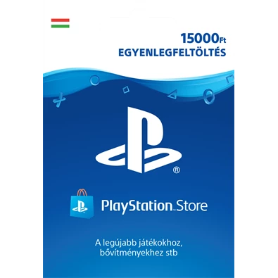 PlayStation Network 15000Ft-os feltöltőkártya PlayStation Network 15000Ft-os feltöltőkártya
