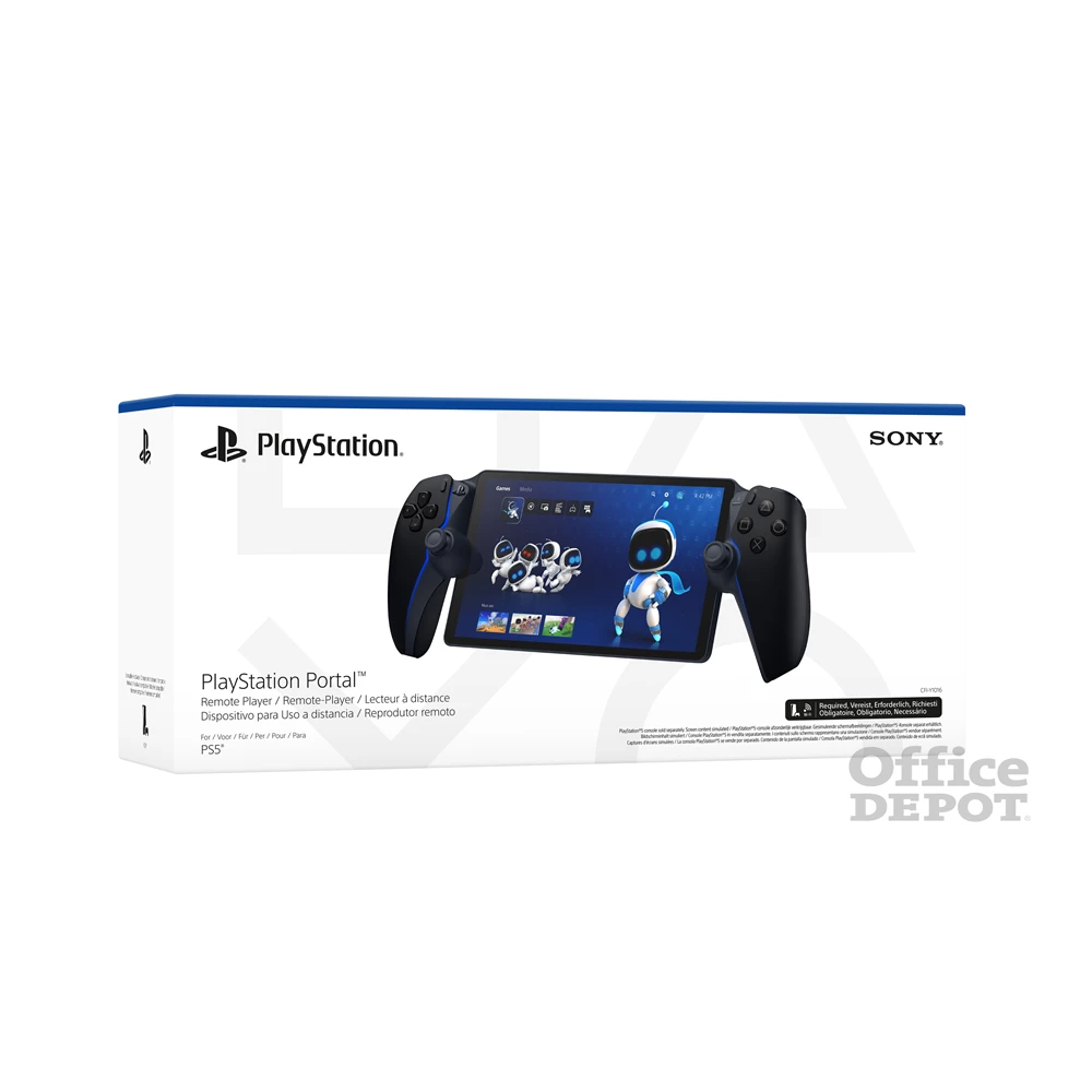 PlayStation Portal™ Midnight Black távoli lejátszó PS5® konzolhoz