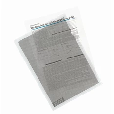 Plus Japan A4 5db-os fehér adatvédelmi, szöveget titkosító genotherm