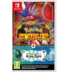 Pokémon Scarlet + The Hidden Treasure of Area Zero Nintendo Switch játékszoftver Pokémon Scarlet + The Hidden Treasure of Area Zero Nintendo Switch játékszoftver