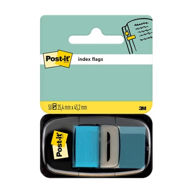 Post-it 680-23 25x43mm öntapadós 50db élénk kék jelölőcímke Post-it 680-23 25x43mm öntapadós 50db élénk kék jelölőcímke