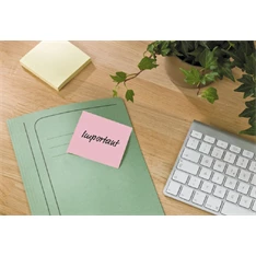 Post-it 76x76mm újrahasznosított 100lapos 6db vegyes jegyzettömb Post-it 76x76mm újrahasznosított 100lapos 6db vegyes jegyzettömb