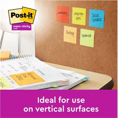 Post-it Super Sticky Carnival 76x76mm 90lapos 4+2db vegyes Z-jegyzettömb Post-it Super Sticky Carnival 76x76mm 90lapos 4+2db vegyes Z-jegyzettömb