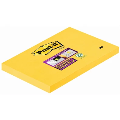 Post-it Super Sticky 127x76 nárciszsárga jegyzettömb Post-it Super Sticky 127x76 nárciszsárga jegyzettömb