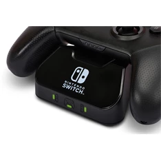 PowerA 1525991-01 Nintendo Switch/Lite/OLED Charging Base fekete kontroller töltőállomás (Újracsomagolt)
