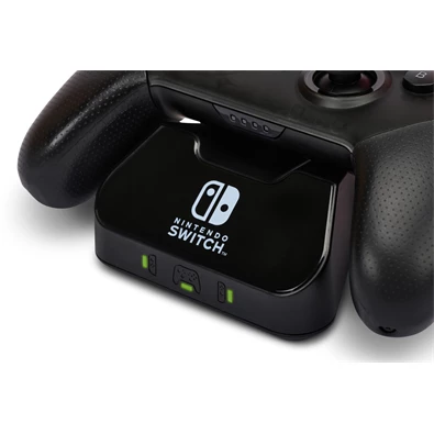 PowerA 1525991-01 Nintendo Switch/Lite/OLED Charging Base fekete kontroller töltőállomás (Újracsomagolt)