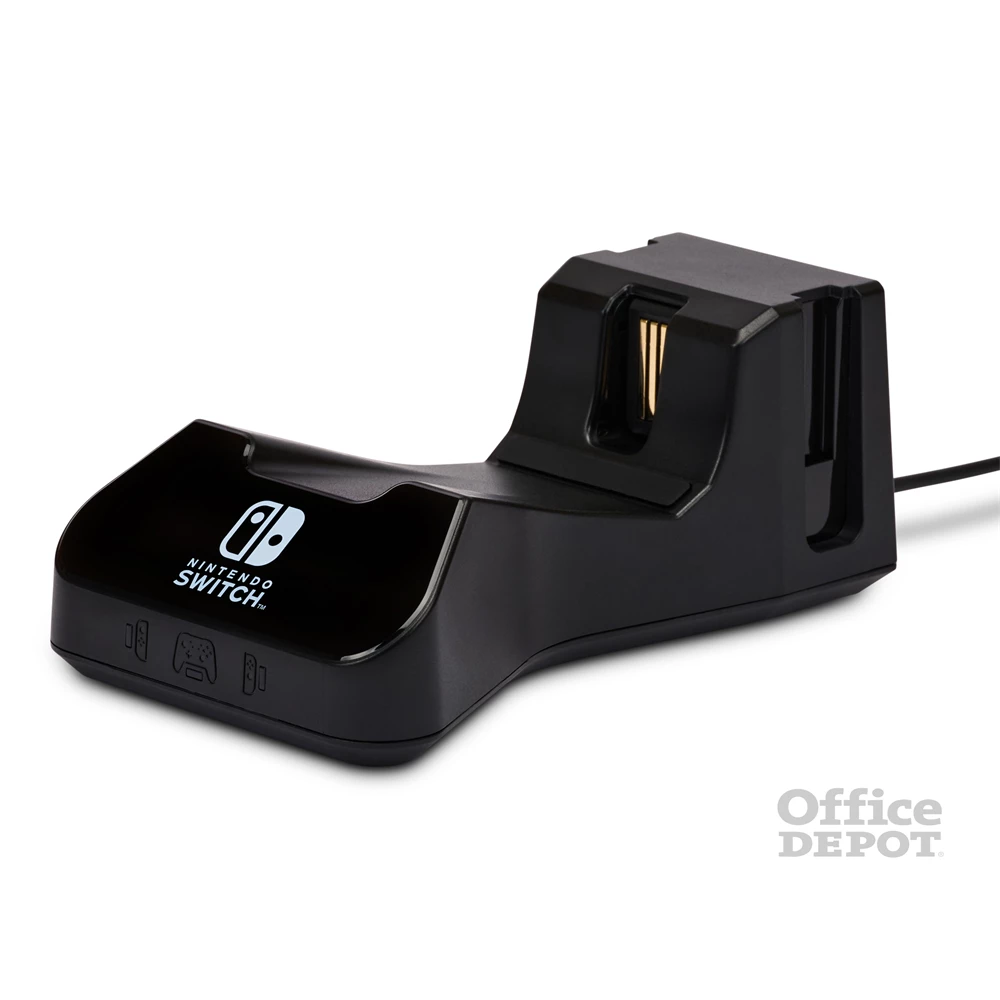 PowerA 1525991-01 Nintendo Switch/Lite/OLED Charging Base fekete kontroller töltőállomás (Újracsomagolt)