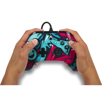 PowerA XBGP0027-01 Advantage Xbox Series X|S vezetékes Wildstyle kontroller PowerA XBGP0027-01 Advantage Xbox Series X|S vezetékes Wildstyle kontroller
