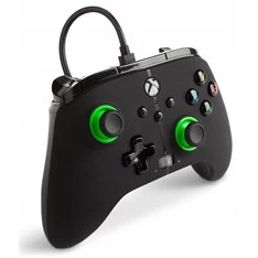 PowerA EnWired Xbox Series X|S / Xbox One vezetékes fekete-zöld kontroller PowerA EnWired Xbox Series X|S / Xbox One vezetékes fekete-zöld kontroller
