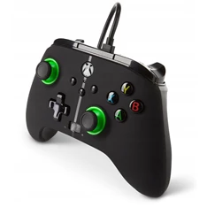 PowerA EnWired Xbox Series X|S / Xbox One vezetékes fekete-zöld kontroller PowerA EnWired Xbox Series X|S / Xbox One vezetékes fekete-zöld kontroller