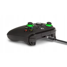 PowerA EnWired Xbox Series X|S / Xbox One vezetékes fekete-zöld kontroller PowerA EnWired Xbox Series X|S / Xbox One vezetékes fekete-zöld kontroller