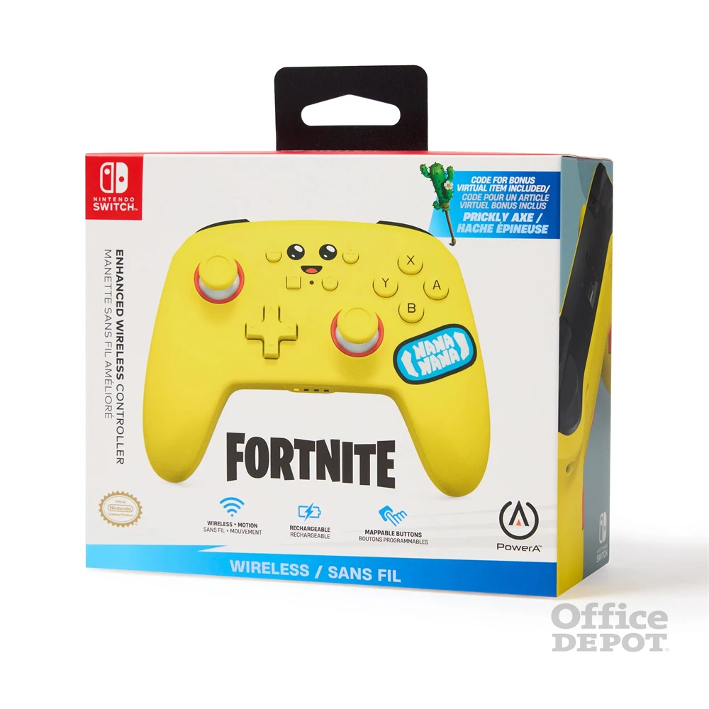 PowerA NSGP0268-01 Enhanced Nintendo Switch vezeték nélküli Fortnite Peely kontroller
