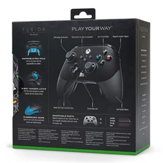 PowerA Fusion Pro 2 EnWired Xbox Series X|S / Xbox One vezetékes fekete-fehér kontroller PowerA Fusion Pro 2 EnWired Xbox Series X|S / Xbox One vezetékes fekete-fehér kontroller