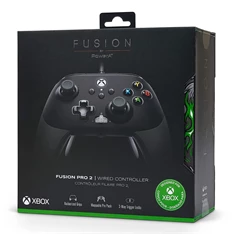 PowerA Fusion Pro 2 EnWired Xbox Series X|S / Xbox One vezetékes fekete-fehér kontroller PowerA Fusion Pro 2 EnWired Xbox Series X|S / Xbox One vezetékes fekete-fehér kontroller