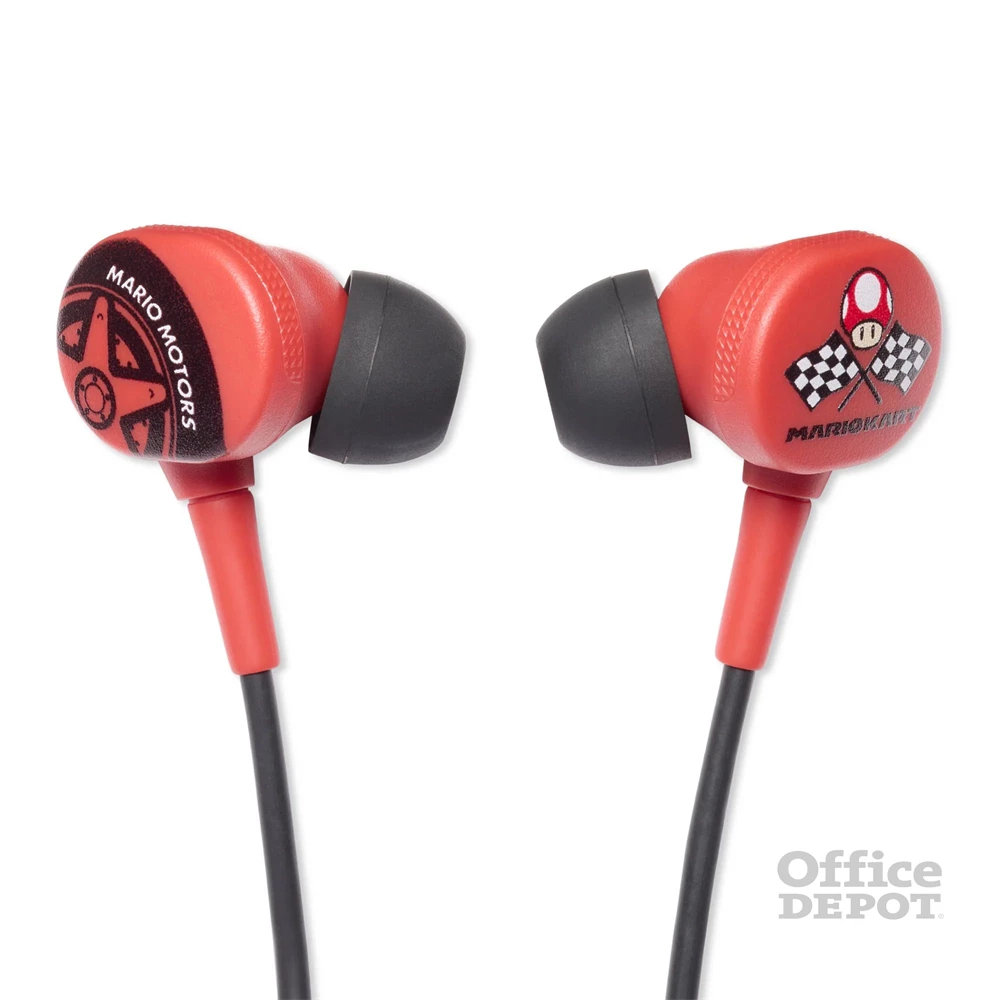 PowerA NSHS0399-01 Nintendo Switch vezetékes Mario Kart Motors mikrofonos fülhallgató
