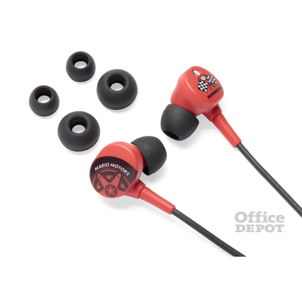 PowerA NSHS0399-01 Nintendo Switch vezetékes Mario Kart Motors mikrofonos fülhallgató