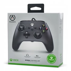 PowerA 1519265-02 Xbox Series X|S / Xbox One vezetékes fekete kontroller PowerA 1519265-02 Xbox Series X|S / Xbox One vezetékes fekete kontroller