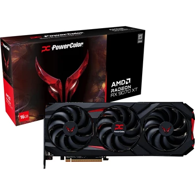 PowerColor Red Devil AMD RX 9070 XT 16GB GDDR6 256bit PCIe videókártya PowerColor Red Devil AMD RX 9070 XT 16GB GDDR6 256bit PCIe videókártya