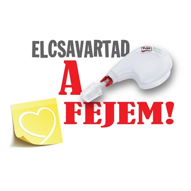 Pritt ECO Flex 4,2mm hibajavító roller Pritt ECO Flex 4,2mm hibajavító roller