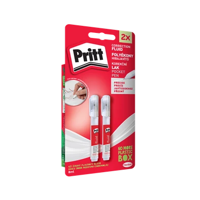 Pritt Pocket Pen 8ml 2db hibajavító toll Pritt Pocket Pen 8ml 2db hibajavító toll