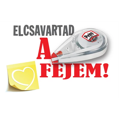 Pritt mini 4,2 mm hibajavító roller Pritt mini 4,2 mm hibajavító roller