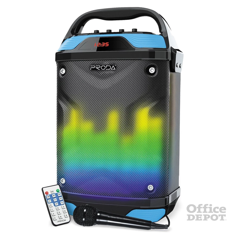 Proda PR-68 DeLux Karaoke FM/USB/Mp3 Bluetooth BoomBox