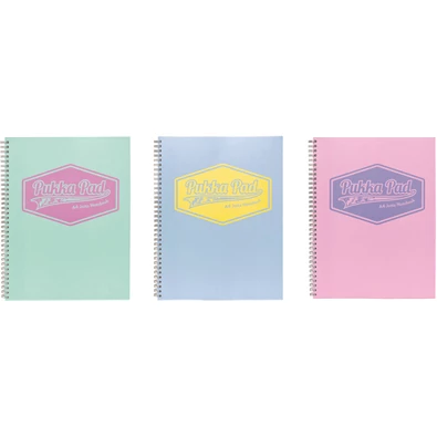 Pukka Pad Jotta Pastel A4 vonalas spirálfüzet
