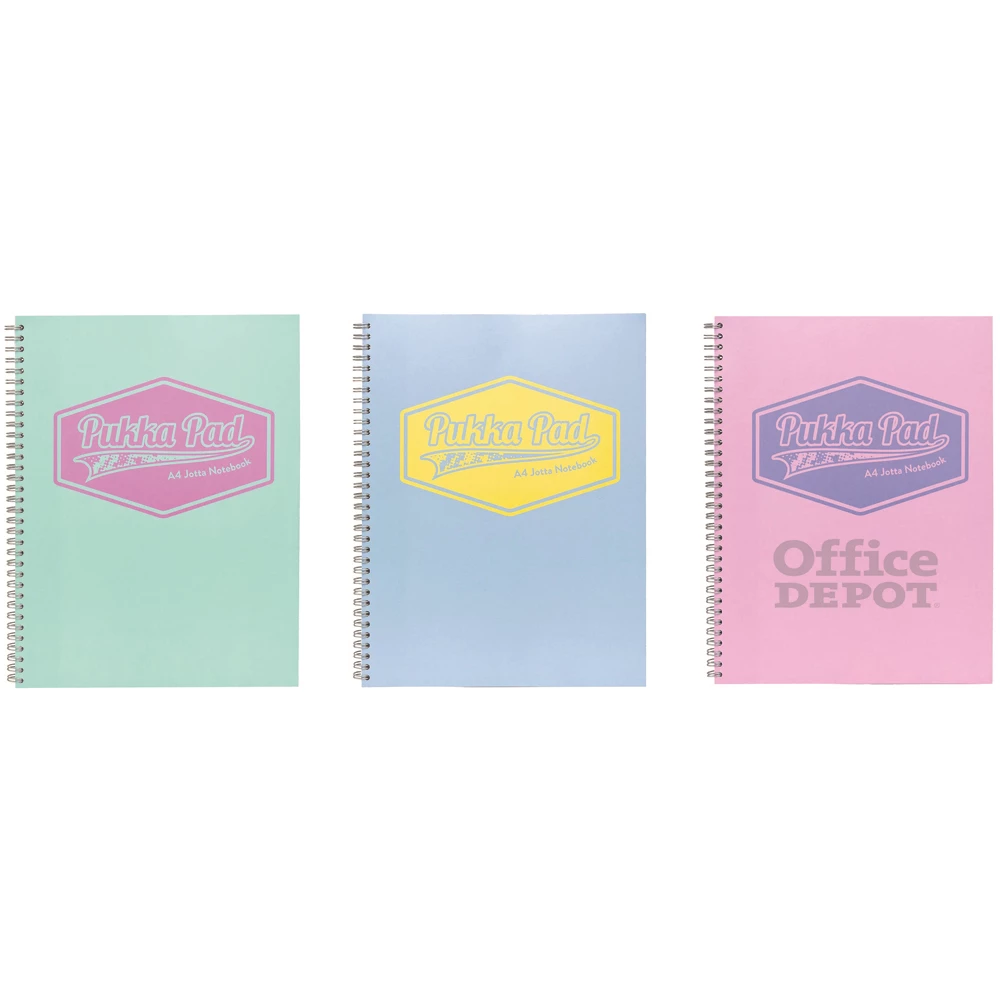 Pukka Pad Jotta Pastel A4 vonalas spirálfüzet