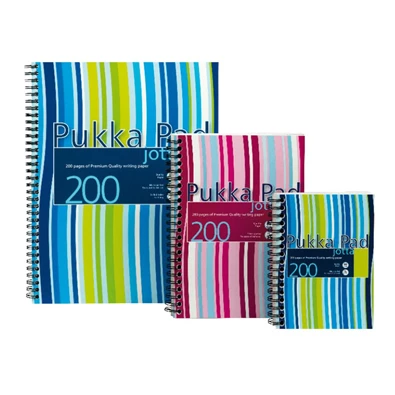 Pukka Pad Jotta Pad A5 200 oldalas vonalas spirálfüzet Pukka Pad Jotta Pad A5 200 oldalas vonalas spirálfüzet