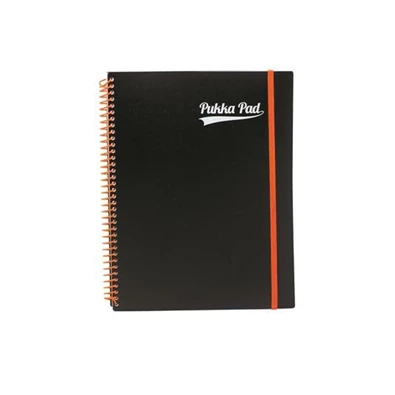 Pukka Pad Jotta Unipad Black A4 200 oldalas vonalas spirálfüzet Pukka Pad Jotta Unipad Black A4 200 oldalas vonalas spirálfüzet