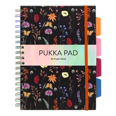 Pukka Pad Project Book Bloom B5 PP 200 oldalas vonalas spirálfüzet Pukka Pad Project Book Bloom B5 PP 200 oldalas vonalas spirálfüzet