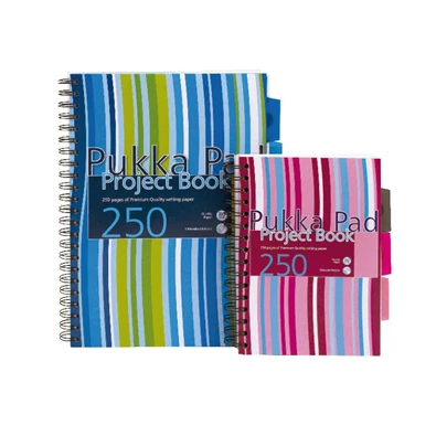 Pukka Pad Project Book A4 250 oldalas vonalas spirálfüzet Pukka Pad Project Book A4 250 oldalas vonalas spirálfüzet