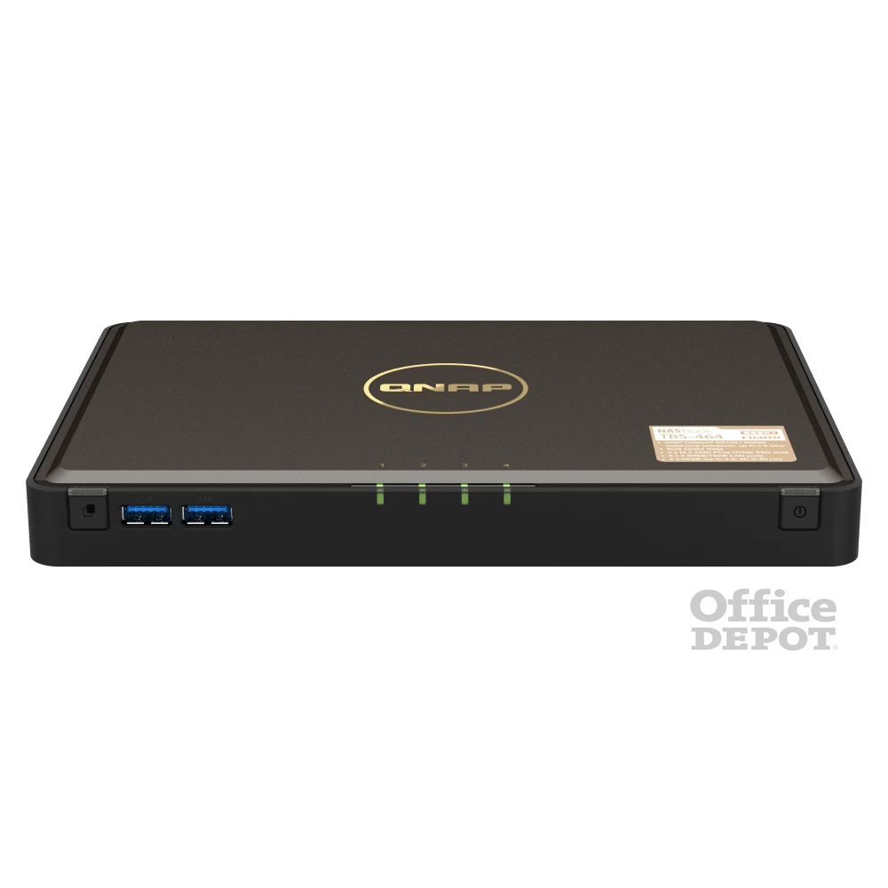 QNAP TBS-464-8G 4xSSD hordozható NASbook QNAP TBS-464-8G 4xSSD hordozható NASbook