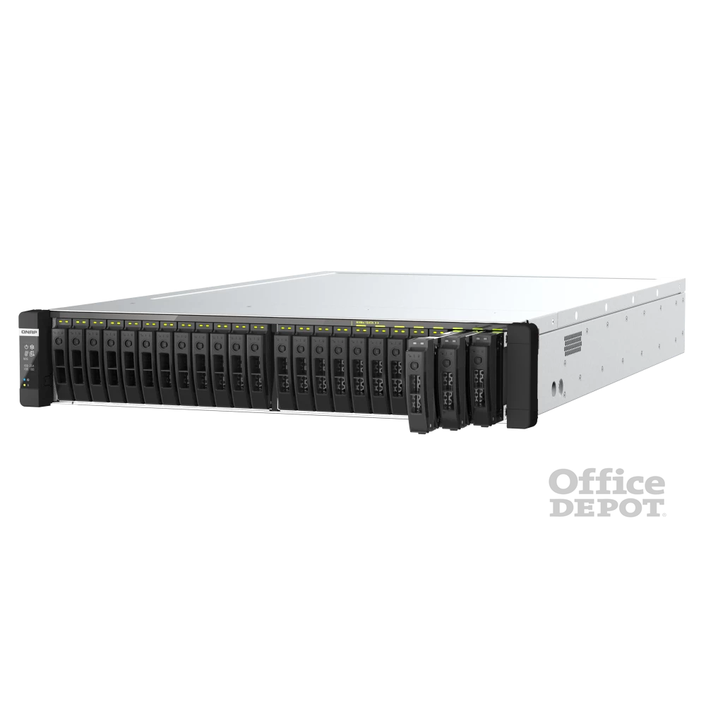 QNAP TDS-h2489FU-4314-128G 16xSSD 2U rackbe szerelhető ZFS NAS