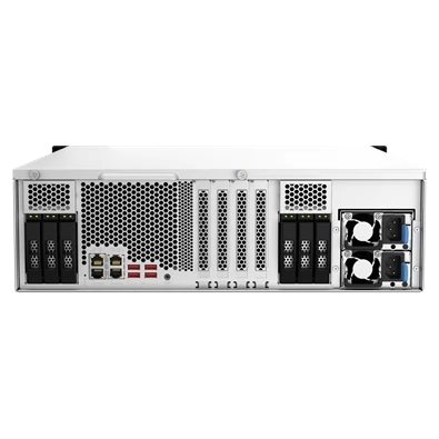 QNAP TS-h2287XU-RP-E2378-64G 22xSSD/HDD 3U rackbe szerelhető hibrid ZFS NAS QNAP TS-h2287XU-RP-E2378-64G 22xSSD/HDD 3U rackbe szerelhető hibrid ZFS NAS