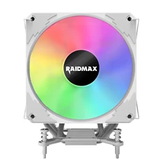RAIDMAX AC1204KPW ARGB 120mm fehér processzor hűtő