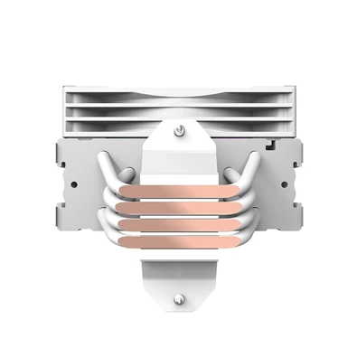 RAIDMAX AM1204W ARGB 120mm fehér hőfok kijelzős processzor hűtő