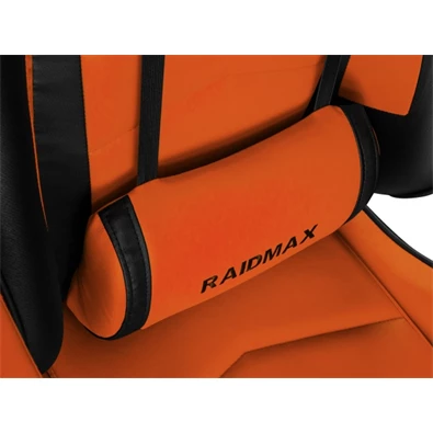 RAIDMAX Drakon DK709 narancssárga / fekete gamer szék RAIDMAX Drakon DK709 narancssárga / fekete gamer szék