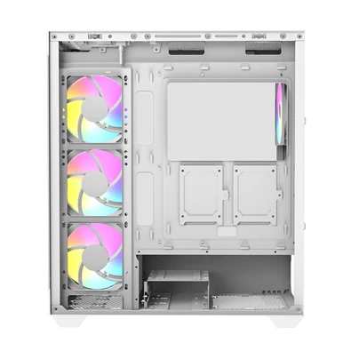 RAIDMAX i800 fehér (táp nélküli) ablakos ATX ház RAIDMAX i800 fehér (táp nélküli) ablakos ATX ház