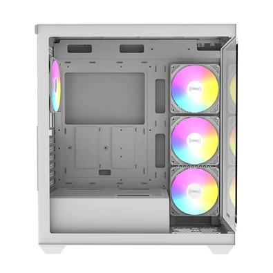 RAIDMAX i800 fehér (táp nélküli) ablakos ATX ház RAIDMAX i800 fehér (táp nélküli) ablakos ATX ház