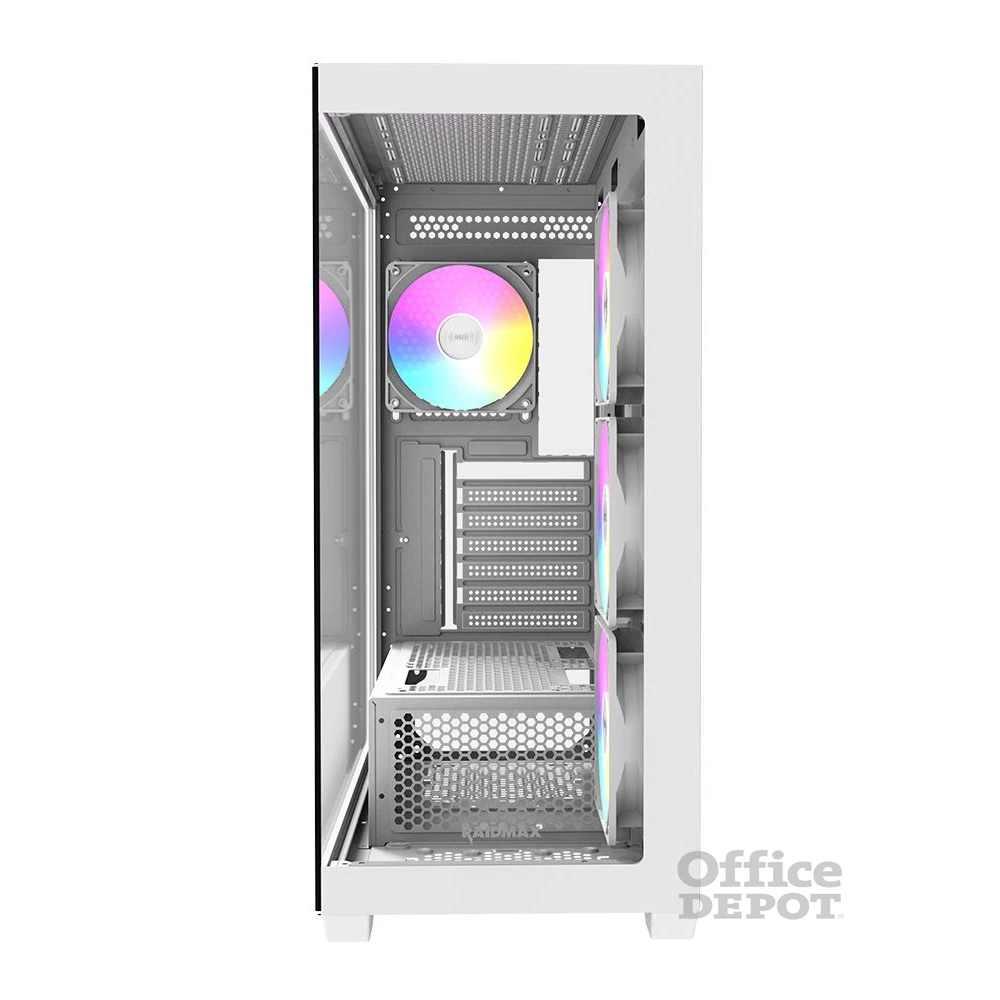 RAIDMAX i800 fehér (táp nélküli) ablakos ATX ház