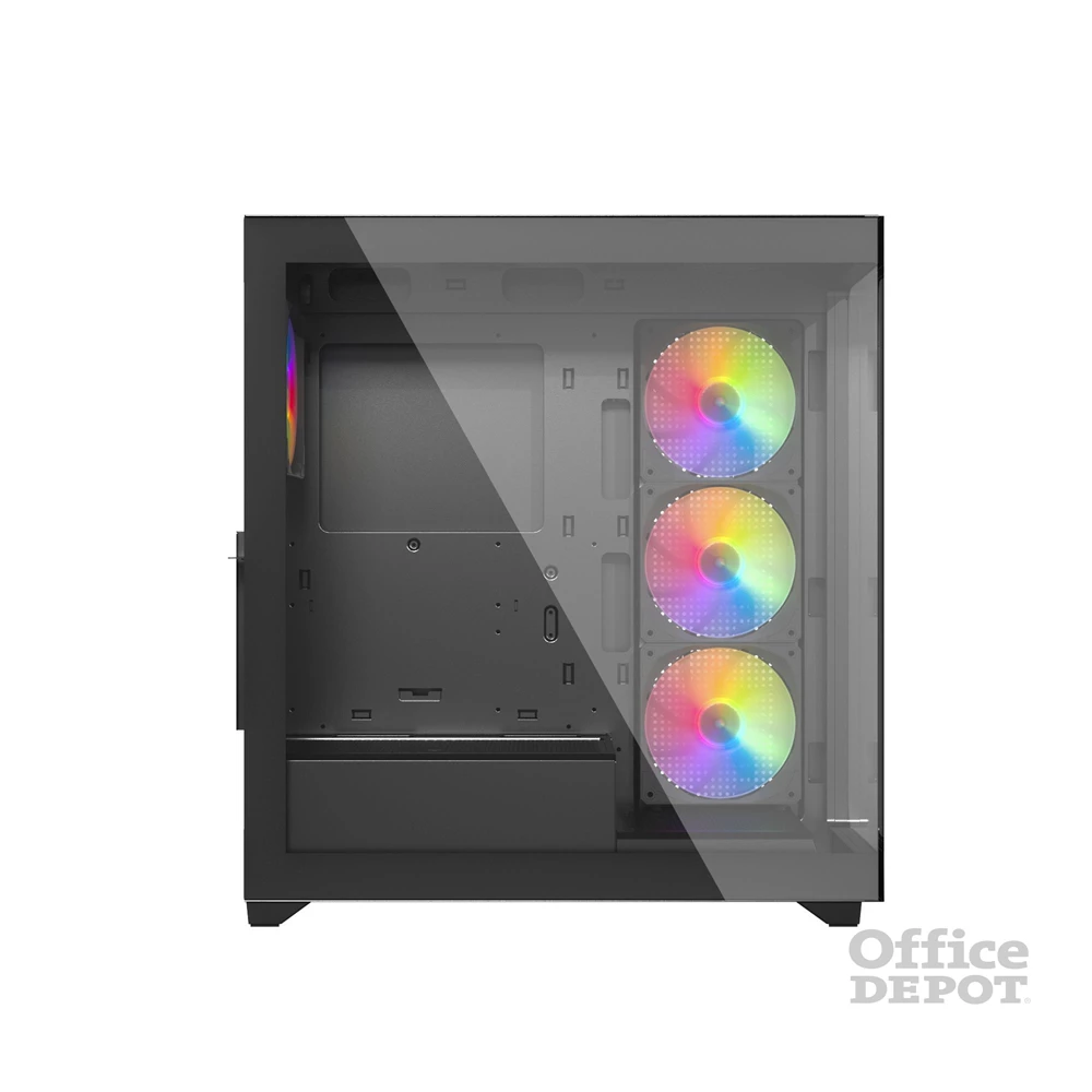 RAIDMAX i800 fekete (táp nélküli) ablakos ATX ház