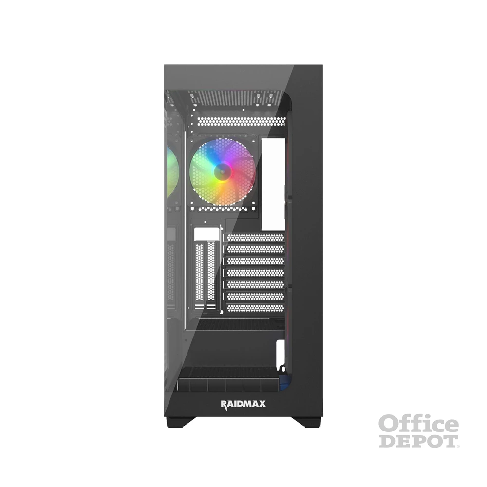 RAIDMAX i800 fekete (táp nélküli) ablakos ATX ház