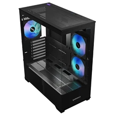RAIDMAX i801 fekete (táp nélküli) ablakos ATX ház RAIDMAX i801 fekete (táp nélküli) ablakos ATX ház
