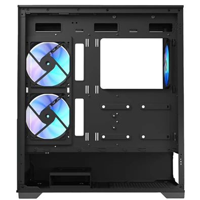RAIDMAX i801 fekete (táp nélküli) ablakos ATX ház RAIDMAX i801 fekete (táp nélküli) ablakos ATX ház