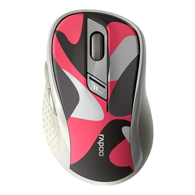 Rapoo 00184339 "M500" Bluetooth vezeték nélküli piros Camouflage egér Rapoo 00184339 "M500" Bluetooth vezeték nélküli piros Camouflage egér