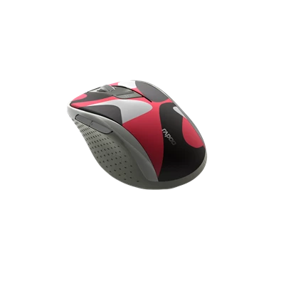 Rapoo 00184339 "M500" Bluetooth vezeték nélküli piros Camouflage egér Rapoo 00184339 "M500" Bluetooth vezeték nélküli piros Camouflage egér