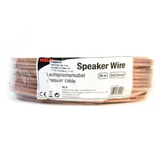 RCA 84010 20m 2x2,5mm hangszórókábel RCA 84010 20m 2x2,5mm hangszórókábel